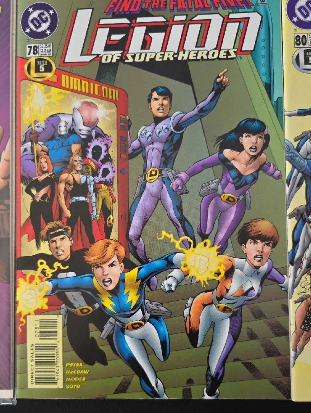 Dc Comic Books, Set Of 3, Legion